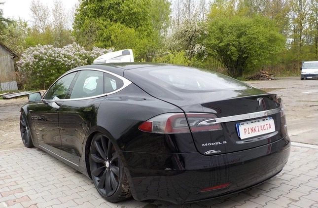 Tesla Model S cena 69900 przebieg: 120025, rok produkcji 2019 z Lędziny małe 352